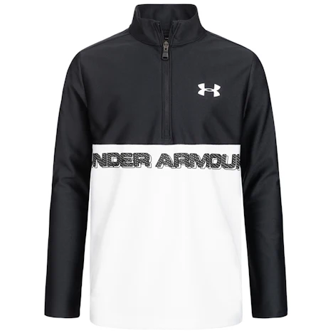 Under Armour Boys Tech 1/2 Zip für 18€ - Kinder Pullover im Colourblock-Design