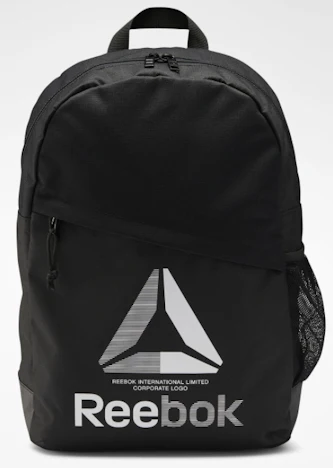Reebok Essentials Backpack für 15€ - Sportrucksack für Herren und Damen in Schwarz