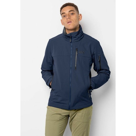 Jack Wolfskin Edward Peak Jacket Men (1306521) dark indigo mit 51% Rabatt