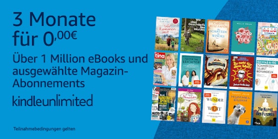 Amazon Prime Day » 3 Monate Kindle Unlimited gratis nutzen - für Prime-Mitglieder