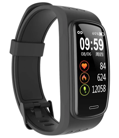 Docooler Fitness-Tracker für 10€ - in Schwarz mit IPS Display