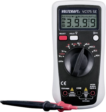 Voltcraft VC175 SE für 27€ - digitaler Hand-Multimeter für berührungslose Spannungsmessung und mehr