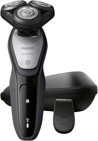 Philips S 5290/12 für 59€ - Nass- und Trockenrasierer in Schwarz/Silber