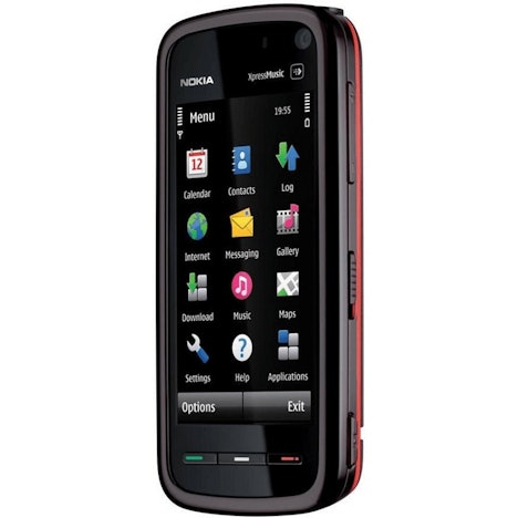 Nokia 5800 XpressMusic Rot: 99,95€ statt 252,99€