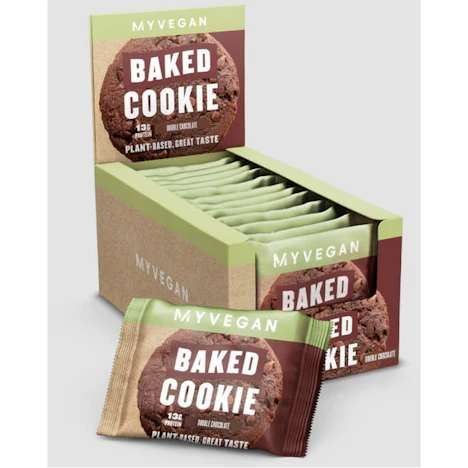 24,48€ auf Myprotein Veganer Protein Cookie (P4531VEGCKIECHOC12U) 12 x 75g Doppel Schokolade sparen