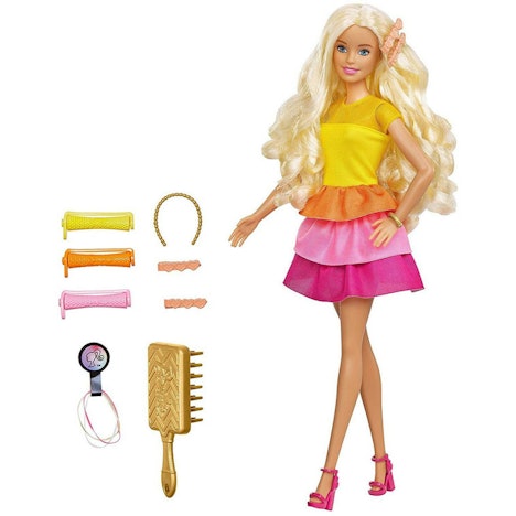 7,88€ auf Barbie Ultimate Curls Doll and Playset (GBK24) sparen