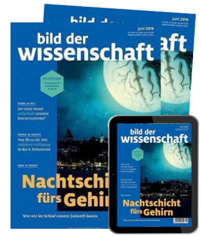 Jahresabo 'Bild der Wissenschaft' als E-Kombi für 143€ - Printmagazin & ePaper, mit 5€ Sofort-Rabatt und Wahlprämie bis 125€