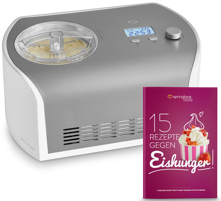 Springlane Elli für 132€ - Eismaschine mit Kompressor