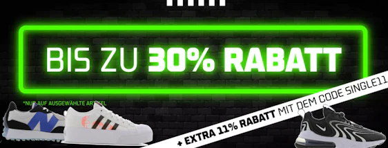 Foot Locker Singles Day Sale mit bis -30% + 11% Extra Rabatt – z.B: Nike Air Max 270 React Eng für 98€