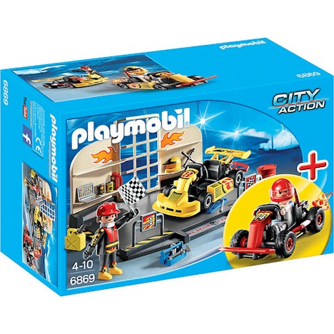 Playmobil City Action - Gokart-Werkstatt (6869) mit 40% Ersparnis