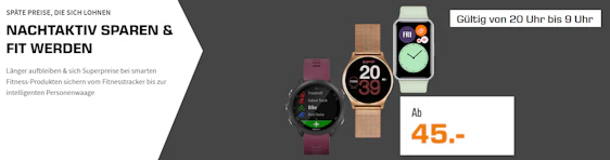 Bis 9 Uhr! Saturn Late Night Shopping » Die 5 besten Wearables-Schnäppchen, z.B.: Fitbit Aria Air Personenwaage für 32€