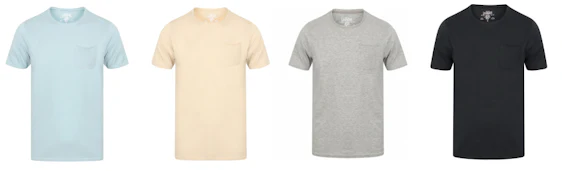 Tokyo Laundry Zac Pocket T-Shirt für 7€ - in 4 verschiedenen Farben und viele Größen