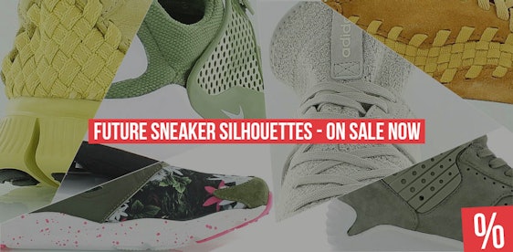 20% Extra-Rabatt auf „Future Silhouettes” bei Kickz - z.B. Nike Air Footscape für 67€