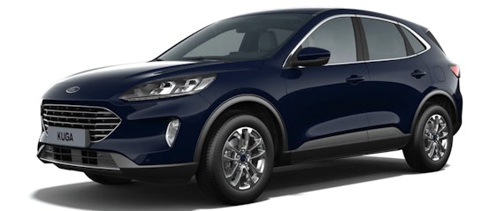 Ford Kuga Titanium Hybrid (225PS) in Blau für 199€/Monat + 890€ Bereitstellung – im Privat- oder Gewerbeleasing über 36 Monate mit je 10.000km/Jahr