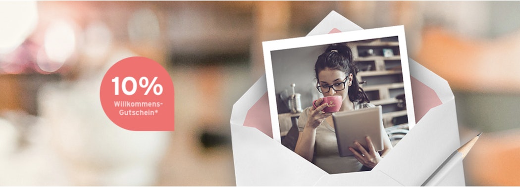 Tchibo Gutschein als Willkommensgeschenk im Newsletter
