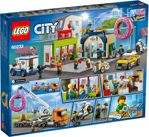*Vorbei*Lego City - 60233 "Große Donut-Shop-Eröffnung" für 50€ - Set mit 790 Teilen