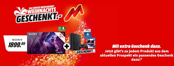 Media Markt Weihnachts-Geschenkt: Geschenk zu jedem Produkt aus dem Prospekt » 9 Top-Angebote! 🎁