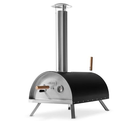 Noch günstiger! Burnhard Nero für 169€ – Outdoor-Pizzaofen, bis zu 500°C, integriertes Thermometer