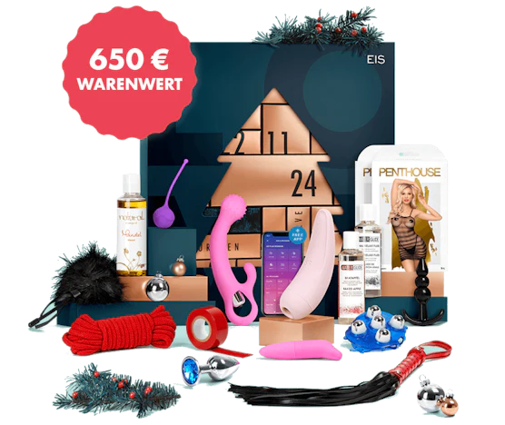 Eis.de Erotik-Adventskalender Deluxe 2020 für 68€ 🎅 – Premium-Version für 150€