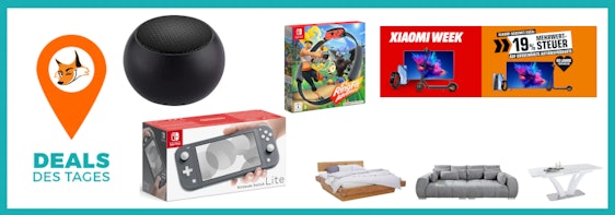 Deals des Tages ✔️ Top 5 Highlights: Angebote & Schnäppchen 🦊