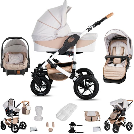 Aktion: Friedrich Hugo Hamburg 3 in 1 cream & beige 21% günstiger