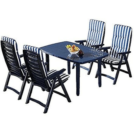 Best Santiago Set 9-tlg. blau/Dessin 0268 (96296824) mit 15% Ersparnis