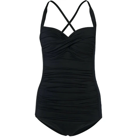 Aktion: Seafolly Goddess Twist Bandeau Maillot schwarz für nur 50,04€ statt 66,11€