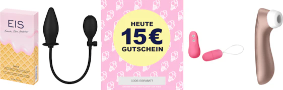 15€ Rabatt ab 40€ MBW bei Eis.de – z.B.: Satisfyer Men Heat Vibration für 29€