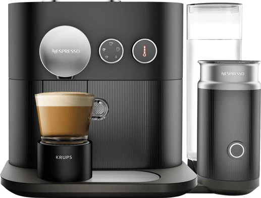 Krups Nespresso XN6018 Expert & Milk für 199€ - Kapsel-Kaffeemaschine mit Milchaufschäumer
