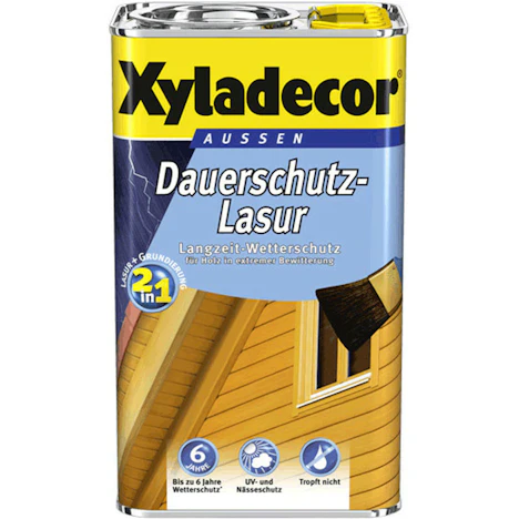 49% auf Xyladecor Dauerschutz-Lasur 4 l farblos sparen