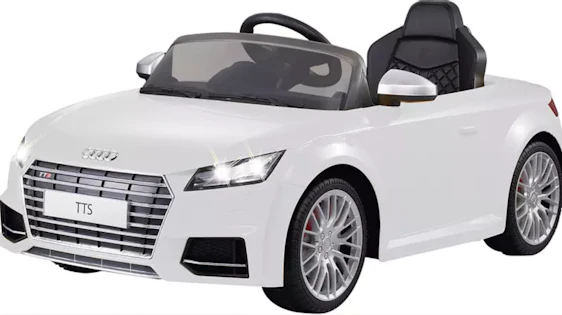Jamara Audi TTS für 201€ - Kinderauto in Weiß, ab 3 Jahren