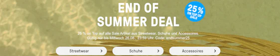 Urban Fashion Superdeal bei HHV! 25% Extra-Rabatt auf Streetwear, Schuhe & Accessoires – z.B.: Adidas SC Premiere für 31€