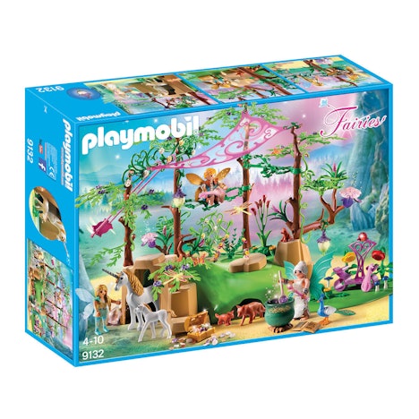 Playmobil Fairies (9132) für 30€ - Magischer Feenwald mit Einhornkutsche und Feenschiff