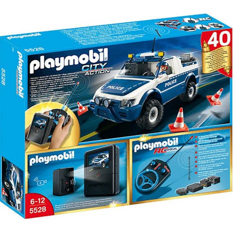 Aktion: Playmobil City Action - RC-Polizeiauto mit Kamera-Set (5528) 55,55€ günstiger