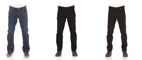 Verschiedene Mustang Jeans für 35€ bei Jeans Direct - z.B. Tramper, Tapered Fit, schwarz