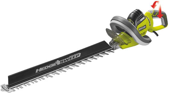 Ryobi RHT 6560 RL für 76€ – Elektro-Heckenschere mit 60 cm Schwertlänge