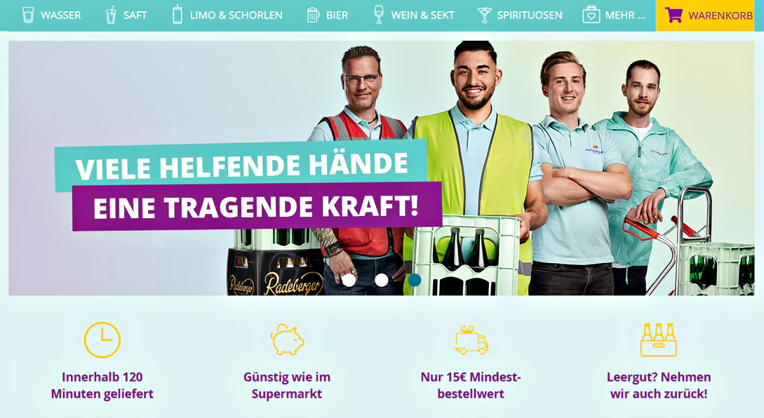 Durstexpress schnell und guenstig