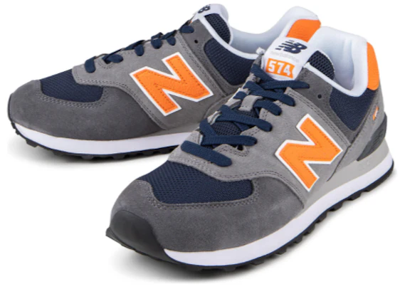 New Balance ML 574 für 44€ - Low-Top Sneaker in Grau, Größe 42,5 - 45,5