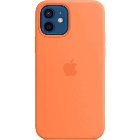 Aktion: Apple Silikon Case mit MagSafe (iPhone 12/12 Pro) Kumquat für nur 26,80€ statt 51,36€