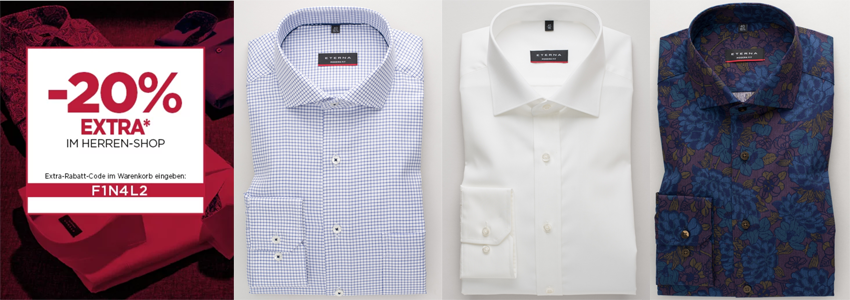 20% Rabatt auf Sale bei Eterna - ab 49€ Mindestbestellwert