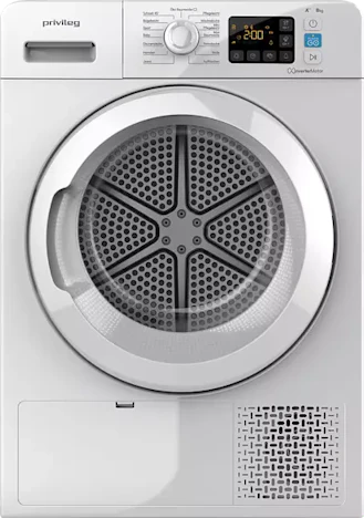 Bestpreis! Privileg PWCT M11 82 X DE für 389€ – 8kg Kondenstrockner, A++, Trocknerklasse B