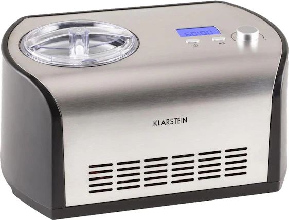 Klarstein Snowberry & Choc für 139€ - 1,2l Speiseeismaschine mit 135 Watt & herausnehmbarem Behälter
