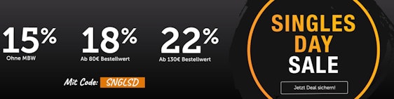 Singles' Day bei Vitafy - bis zu 22% Rabatt, z.B.: Bodylab Adventskalender für 47€