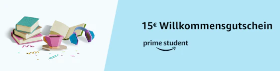 Amazon Student: 15€ Rabatt ab 40€ MBW bei Anmeldung zum Prime Day