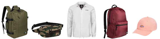 Dickies Sale bei Sportspar - Rucksäcke, Jacken und Caps z.B.: Dickies Bomont Holdall für 24€