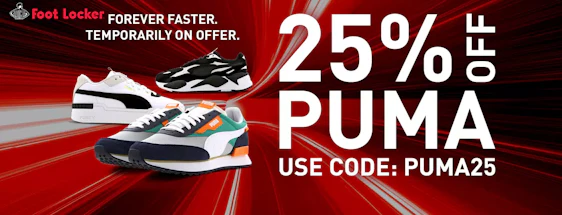 25% Rabatt auf Puma bei Foot Locker – auch Sale, z.B. Puma Cali Patent Sneaker für 30€