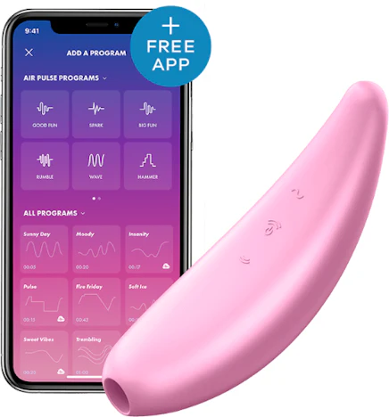 Satisfyer App Curvy 3 gratis zum Einkauf ab 30€ MBW bei Eis.de – steuerbar per Satisfyer Connect App (iOS & Android)
