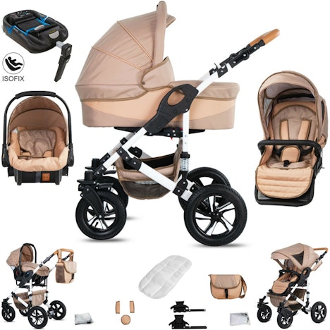 Friedrich Hugo Hamburg 4 in 1 beige & oatmeal mit 21% Nachlass