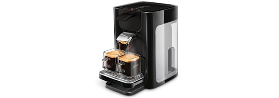 Senseo Quadrante HD7865/60 für 67€ - Kaffeepadmaschine mit XL-Wassertank