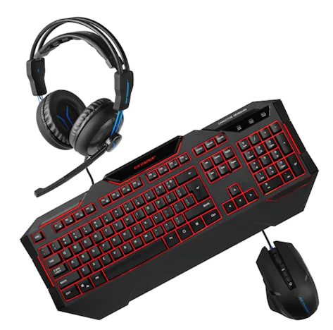 Erazer Gaming-Sparpaket für 45€ - Tastatur, Maus & Headset